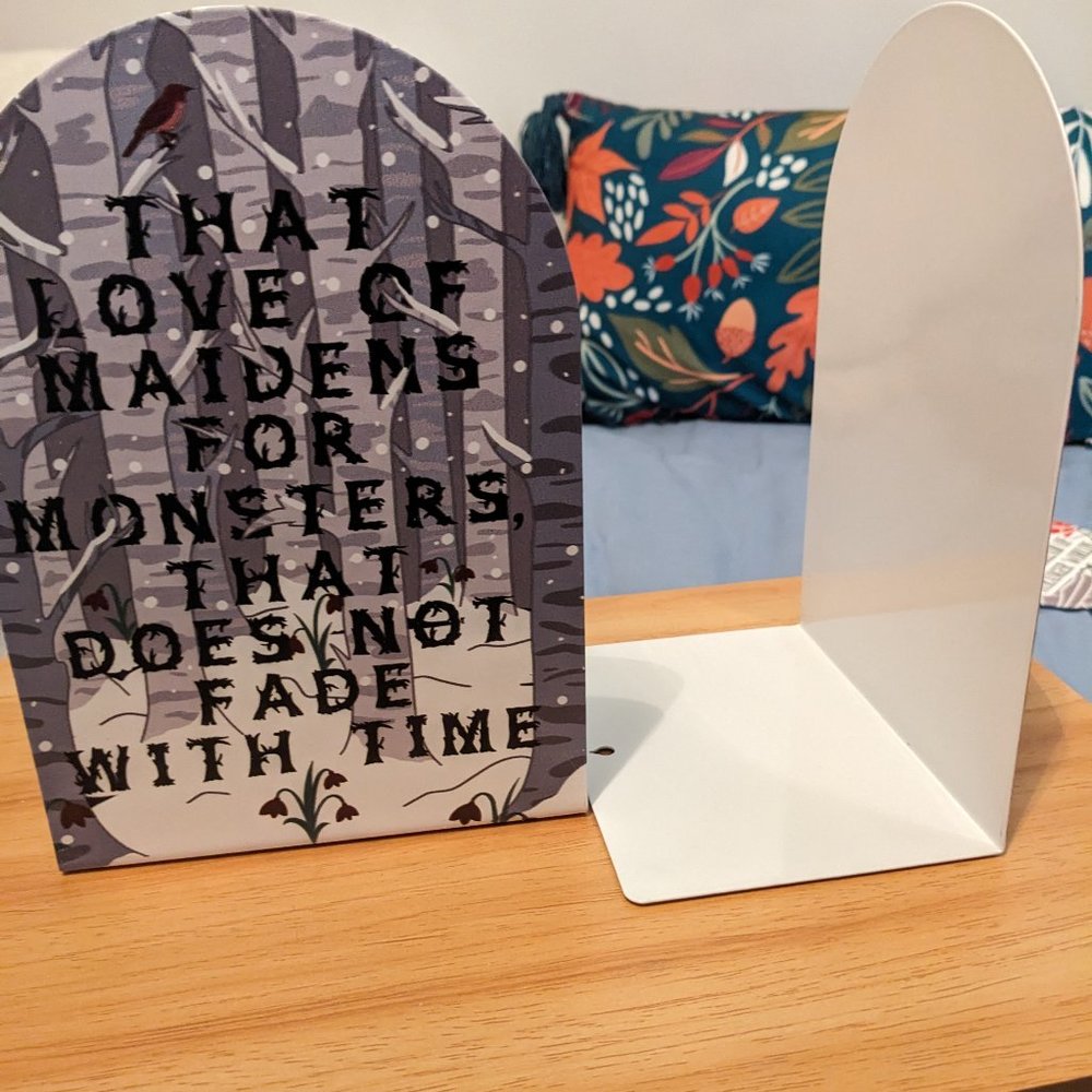 The Bear and the Nightingale metal bookends